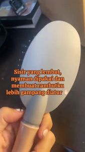 Sisir Rambut Lembut Anti Kusut Dan Rontok - Sisir Rambut Detangle Magic Hair Brush Oval & Persegi