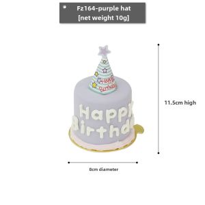 Artificial Mini Cake Cute Style Dessert Prop Decoration Window Cake Model Wedding Table Fake Cake