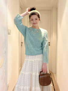 XUECAIQI | Elegant and Sweet Knitwear Set