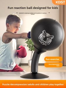 KDST | Desk Top Boxing Speed Ball Reaction Target Stress Relief Training Equipment