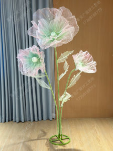 Silk Imitation Flower Arrangement Floor Standing Background Wall Decoration Wedding Ceremony Silk Flower Display Piece