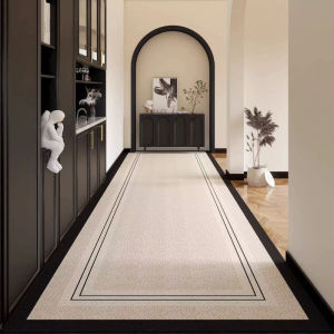 VIKAMA Pháp Retro Có Thể Giặt Được Thảm Hành Lang Chống Trơn Trượt Đơn Giản Dải Thảm Trải Sàn Pha Lê Nhung Lối Vào Trang Trí Nhà Cửa