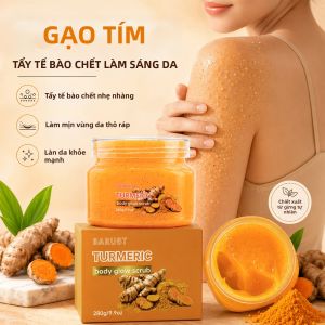 Tẩy Tế Bào Chết Toàn Thân BARUB Nghệ Giúp Làm Sáng Da Với Các Hạt Tinh Tế Làm Mịn Da.