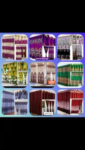 PROMO Gorden Pintu DAn Jendela SMokring 12 ring