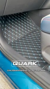 (สีใหม่ ลายใหม่) BENZ C CLASS W203 พรม6D ตรงรุ่น XPE2ชั้น เกรดหนา QUARK แท้ รับประกัน2ปี - พรมรถยนต์