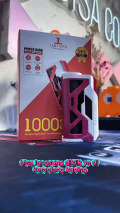 WANKEI LENTIVEN Powerbank 10000mAh Fast Charging 22.5W Mini Size With Cable Type C Lightning BH5588