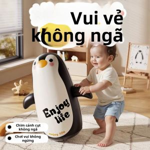 ZHENMIAO | Đồ Chơi Bé Trong Nhà Penguin Phao Lớn