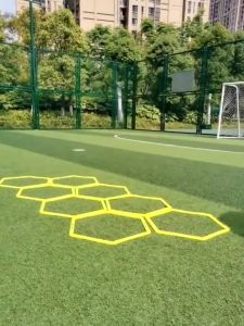 005-8 SPEEDS Agility Ring Futsal Olahraga Sepakbola 56cm 50cm 40cm Alat Latihan Kteangkasan
