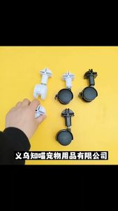 Roda Kandang Hewan Kucing Anjing Kelinci Burung Roda dan Sambungan Roda Dapat di Putar 360 Derajat - Harga/pc