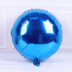 18-Inch round Aluminum Foil Balloons Customizable Printed Logo Opening Celebration Decoration Scenarios Bedding Standard Color