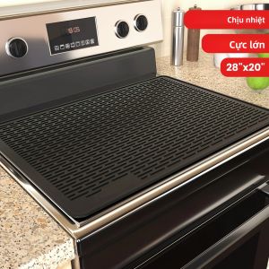 Ốp Bếp Điện Top Cover Thảm Gốm Chịu Nhiệt Chống Trơn Trượt Thoát Nước Cho Nhà Bếp Đồ Nấu Nướng Phần