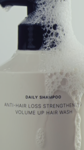 CLEF Daily Shampoo Anti-Hair Loss Strengthening Volume Up Hair Wash 500ml | Shampoo Rambut Gugur | Hair Fall Control | Hair Growth | Oily Scalp Care | Stronger Roots | Keratin Collagen Silk