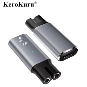 Kerokuru 5V Type-C Shaver Adapter Charger Converter Fit for Philips Norelco OneBlade QP2724 QP2834 QP1424 QP1924 QP4631 Shaver