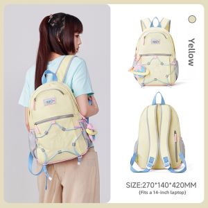 Miffy | Dopamine Design Ins Style Student Backpack for Girls