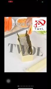 TWOL 1pcs Sushi Molder For Rice Ball Hoge Cake Roll Japanese Kitchen Mold Tool Kit DIY Press Shape Maker