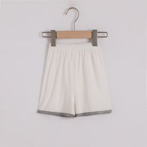 Childrens Modal Seven-Foot Pants Thin Home Clothes Summer Suit Baby Boys Girls Mid-Big Children Sleepwear Casual Straight Leg Pants Elastic Waistband