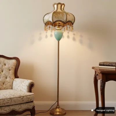 HENGPai | Luxurious European Vintage Floor Lamp