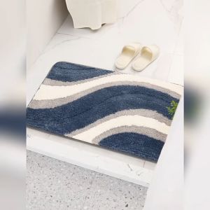 *SG SELLER* 60 Designs Anti Slip Cashmere Bath Mat|Machine Washable Thick MicroFiber Absorbent Non Slip Bathroom Floor Mat|Size 40x60cm