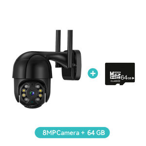 8MP PTZ Wifi IP Camera 4K HD 5MP Surveillance Camera ICSee 4X Digital Zoom H.265 1080P Outdoor Wireless Security CCTV Camera