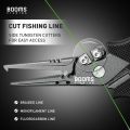 Booms Fishing F07 Fishing Pliers Stainless Steel Braid Line Scissors Wire Cutter Hook Remover Multifunctional Fishing Gear Tools. 