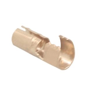 10pc 4mm 6mm Crimp wire terminal ignition coil copper connector plug contact pin burner joint electrode spark fittings
