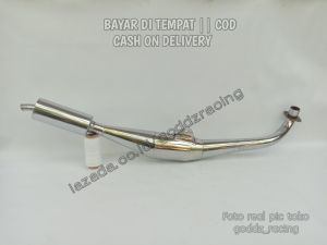 Knalpot Yamaha Fiz R F1z F1zr Standar Racing Full Crome Garing Jos