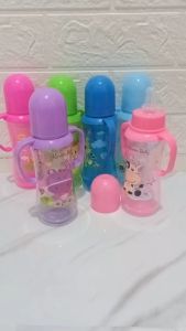 BOTOL SUSU BAYI BABY FEEDING BOTTLE REGULAR NECK KINAWA BABY 240ML BAHAN PP BPA FREE BERKUALITAS