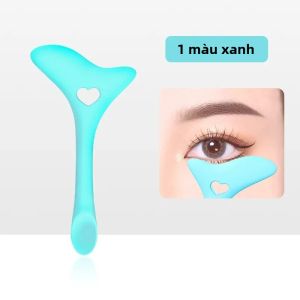 Dụng Cụ Trang Điểm Đa Năng Bằng Silicon: Khuôn Kẻ Mắt Cánh Dụng Cụ Bảo Vệ Mascara Dụng Cụ Thoa Son Môi Có Thể Tái Sử Dụng Hỗ Trợ Trang Điểm Mắt Chính Xác