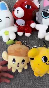 Zuru | AND2BLE Búp Bê Mini Móc Khóa Nhân Vật Hoạt Hình UV In Hình Mặt Dây Chuyền Ba Lô Treo Trang Trí Nhỏ Mềm Thỏ Sang Trọng Móc Khóa Quà Tặng Cho Người Hâm Mộ