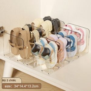 BANGJIAYI | Giá Đứng Giày Trẻ Em Trong Suốt Cho Nhà