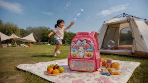 2025 NEW cartoon school bag for kids boy girl backpack good quality 3zipper waterproof bagpack for kdis bag 14 inch