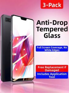 Newyu | Full Coverage Scratch-resistant Blue Light Blocking Fingerprint-proof Screen Protector R15 R15x
