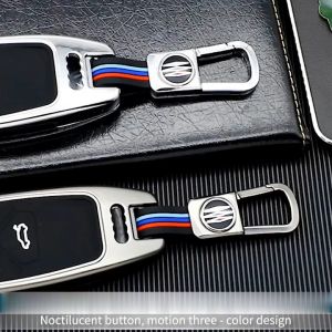 Ốp Bảo Vệ Chìa Khóa Vỏ Bọc Chìa Khóa Phản Quang Ô Tô Audi A3 A4 A5 A6 A7 A8 A4L A6L Q5 Q7