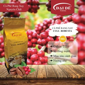 cà phê culi -robusta 1gói 500g