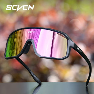 SCVCN UV400 Cycling Glasses Outdoor Running Sunglasses Fashion Hiking Drive Sports Sunglasses Men Women MTB Road Bike Glasses