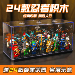 2025 New Phantom Ninja Temple Figure Set Full Assembly Building Blocks Toy for Boys And Girls Magnetic Tile Construction Kit