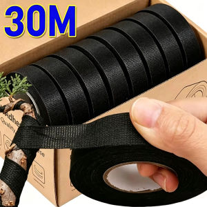 30M Black Plant Grafting Tape Non-woven Fabric for Potted Plants Bonsai Styling Garde Tools Plant Support Wire Branches Fixed