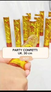 Party Popper Confetti / Konfeti / Confeti / semburan kertas/Party Popper 30 cm 40 cm 50 cm 60 cm JABODETABEK ONLY