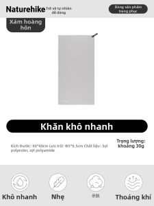 NatureHike | Khăn Nhanh Khô Nhẹ Cho Du Lịch Ngoài Trời Bơi Lội Thể Thao