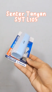 Lampu Emergency SURYA SYT L105 Super LED + 12 Smd Bisa Dicas Dilengkapi Dengan Senter