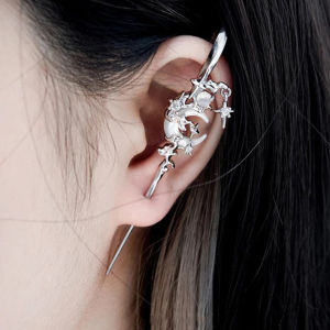 Novelty Star Moon Earring Elegant Fashion Dangle Stud For Daily Wear Earrings For Women Earrings Womens Earrings Jewelry