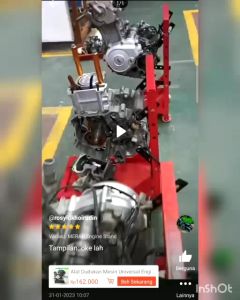 Alat Dudukan Mesin Motor ENGINE STAND UNIVERSAL