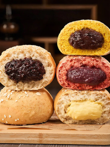 GUOXIANGQIAN | Bánh Mì Lúa Mỳ Toàn Phần Không Đường Cho Bữa Sáng