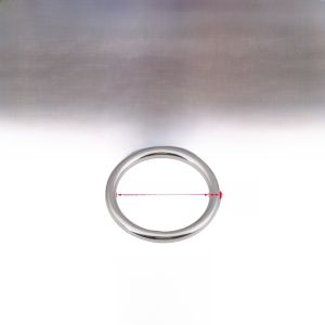 Seamless 304 Stainless Steel O-Ring round Ring Yoga Hammock Connector Solid Iron Ring No-Trace Metal Steel Ring Hardware Tools
