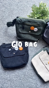 Tas slempang corduroy kekinian terlaris Bagseller Model Gio 2025 keren multi fungsi