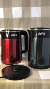 Kettle Teko Listrik 2.3L Pemanas Air Stainless Otomatis SQRS SR-923