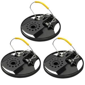 5Pcs New High-Sensitivity Fully Automatic Round Domestic Mouse Trap Outdoor Sensitive Mouse Trap for Mouse Control