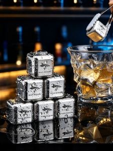 Mad Shark | Food Grade Stainless Steel Ice Stones