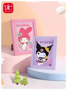 Diamond Painting DIY Handmade Sticker Diamond Artwork Hello Kitty Cartoon Desk Decoration Wall Hanging Stress Relief Gift for Bé Gáis