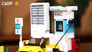 CaDA Shell Charging Station Brick Building Mechanical Master DIY Blocks Toy Set C66029W